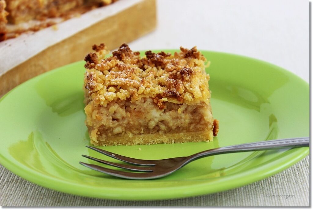 gluténmentes almás pite