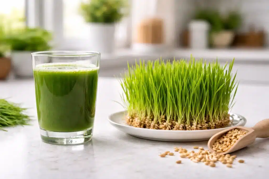 Búzafűlé, az egészséges, hosszú élet titka