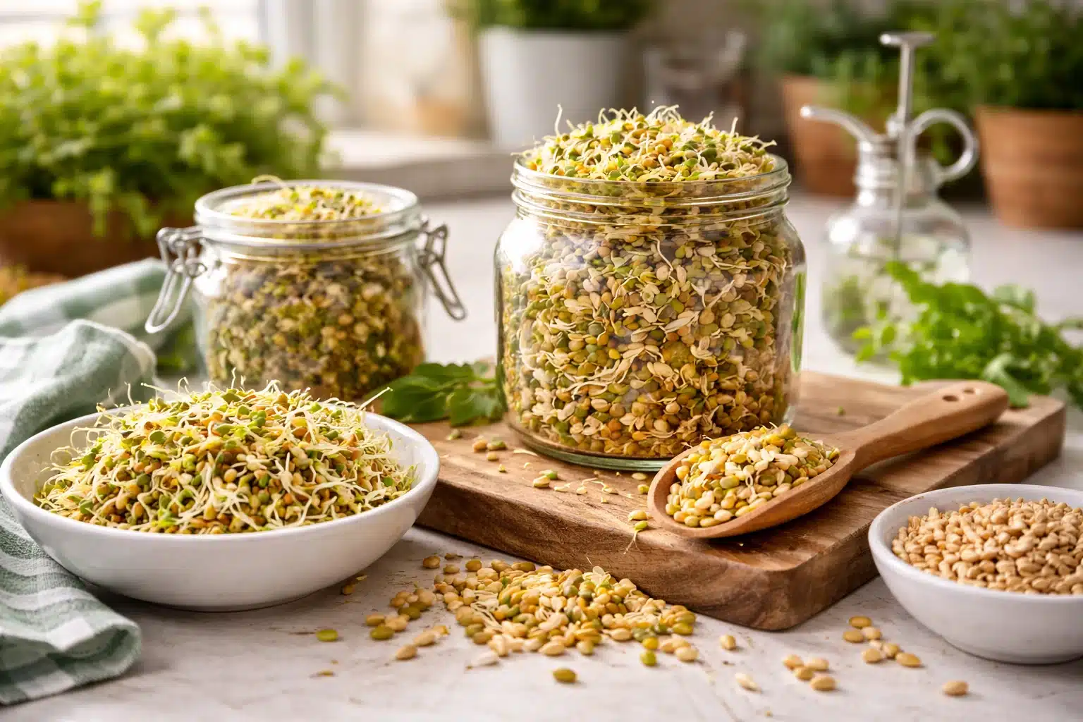 A csírák igazi vitaminbombák